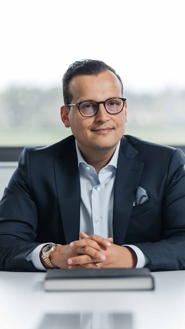Dominik Kettner entspannt